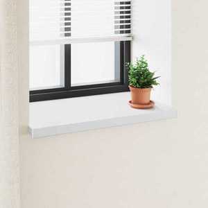 vidaXL Prag de fereastră Alb 60 x 50 x 4, 5 cm PVC imagine