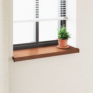 vidaXL Prag de fereastră Lemn brun 100 x 30 x 4, 5 cm PVC imagine