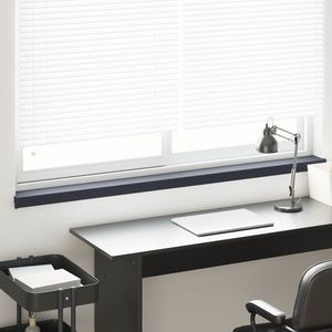 vidaXL Prag de fereastră Antracit cu fibră de lemn 140 x 15 x 4, 5 cm imagine