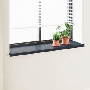 vidaXL Prag de fereastră Antracit cu fibră de lemn 160 x 45 x 4, 5 cm imagine