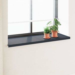 vidaXL Prag de fereastră Antracit cu fibră de lemn 160 x 50 x 4, 5 cm imagine
