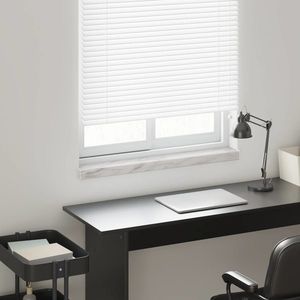 vidaXL Prag de fereastră Textură de marmură 100 x 10 x 4, 5 cm PVC imagine
