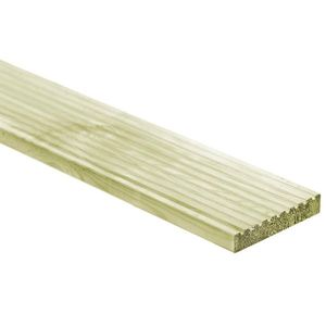 vidaXL Placă pentru decking 8 pcs Verde Impregnat 1, 16 m² imagine