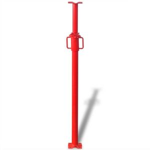 vidaXL Prop Acrow Roșu 180 x 12, 5 x 12, 5 cm Oțel cu un Finisaj Vopsit imagine