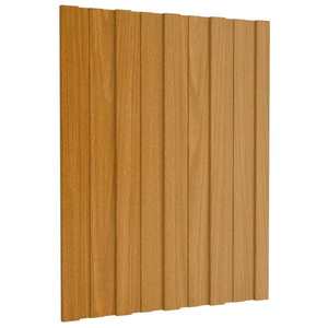vidaXL Panou de acoperiș 36 pcs natural 60 x 45 cm Oțel galvanizat imagine