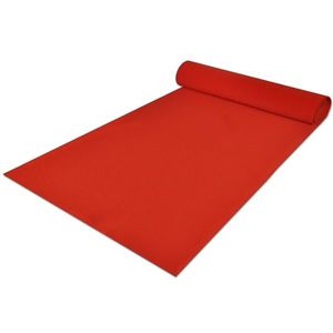 vidaXL Covor Roșu 1 x 20 m Poliester imagine