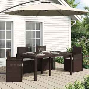 vidaXL Perne de Șezut 4 pcs Gri deschis 47 x 36 x 2 cm Poliester imagine