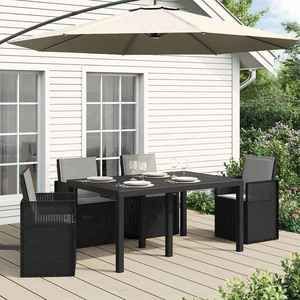vidaXL Perne pentru șezut și spătar 4 pcs Gri deschis 47 x 45 x 2 cm imagine