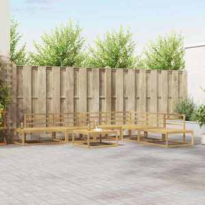 vidaXL Set de canapele de exterior 6 Bucată imagine