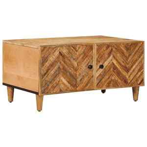 vidaXL Masă de cafea Maro 80 x 50 x 40 cm Lemn de mango solid imagine