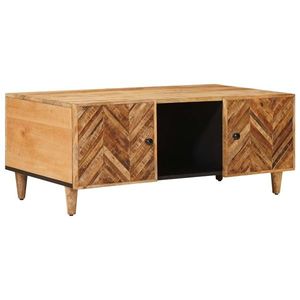 vidaXL Masă de cafea Maro 100 x 54 x 40 cm Lemn de mango solid imagine