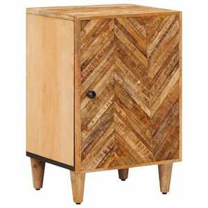 vidaXL Dulap de Baie cu ușă Maro 38 x 33, 5 x 58 cm Lemn de mango solid imagine