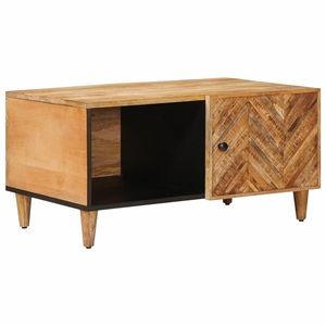 vidaXL Masă de cafea Maro 80 x 50 x 40 cm Lemn de mango solid imagine