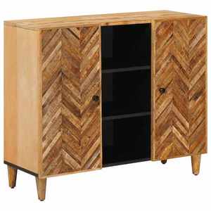vidaXL Dulapuri de depozitare cu depozitare Maro 90 x 33, 5 x 75 cm imagine