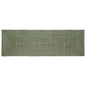 vidaXL Covoare de zonă Dreptunghiular Verde măsliniu 80 x 200 cm Iută imagine