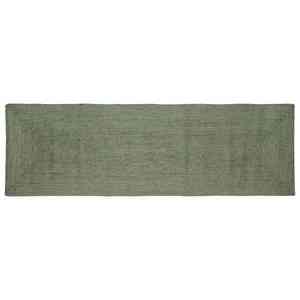 vidaXL Covoare de zonă Dreptunghiular Verde măsliniu 80 x 300 cm Iută imagine