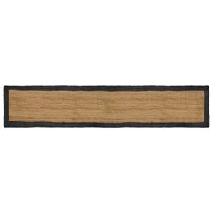 vidaXL Covoare de zonă Gri închis 60 x 400 cm Iută imagine