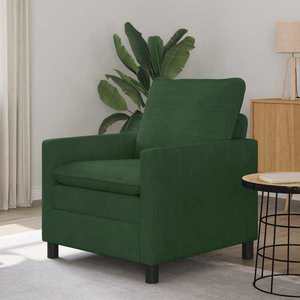 vidaXL Canapea Verde Junglă 76 x 81 x 87, 5 cm Țesătură imagine