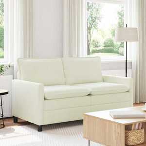 vidaXL Canapea Crem 156 x 81 x 87, 5 cm Țesătură imagine