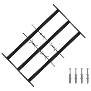 vidaXL Grilaj de Securitate pentru Feronerie cu 3 Bare Încuiate 3 pcs imagine
