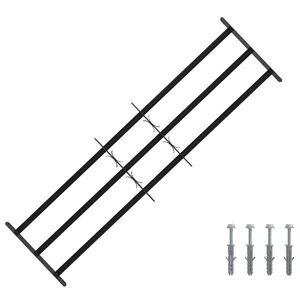 vidaXL Grilaj de Securitate pentru Feronerie cu 3 Bare Încuiate 3 pcs imagine