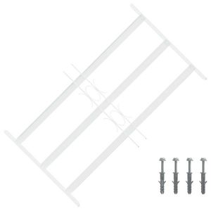 vidaXL Grilaj de Securitate pentru Feronerie cu 3 Bare Încuiate 3 pcs imagine