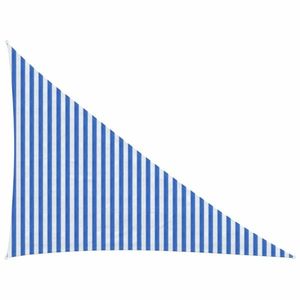 vidaXL Pânză de umbră Albastru și Alb 3 x 4 x 5 m HDPE imagine