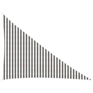 vidaXL Pânză de umbră Gri deschis și alb. 3 x 4 x 5 m HDPE imagine