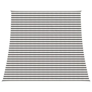 vidaXL Pânză de umbră Gri deschis și alb. 4 / 5 x 4 m HDPE imagine