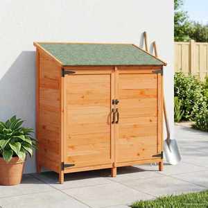 vidaXL Sălaș de grădină Maro 106, 5 x 56 x 113, 5 cm Lemn prelucrat imagine