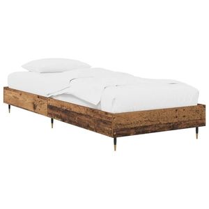 vidaXL Cadru de pat Lemn vechi 80 x 200 cm Lemn prelucrat imagine