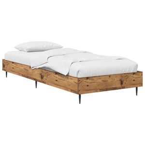 vidaXL Cadru de pat Lemn vechi 80 x 200 cm Lemn prelucrat imagine