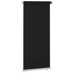 vidaXL Jaluzea tip rulou de exterior, 100 x 230 cm, negru imagine