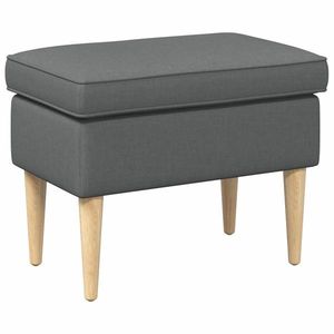 vidaXL Taburet 55 x 35 x 41 cm Plywood din 100% poliester imagine