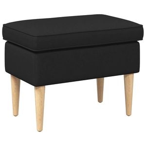 vidaXL Taburet 55 x 35 x 41 cm Plywood din 100% poliester imagine