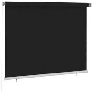 vidaXL Jaluzea tip rulou de exterior, 180 x 140 cm, negru imagine