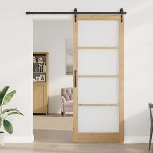 vidaXL Ușă de interior ORKDAL Maro 93 x 232 cm imagine