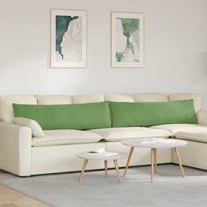 vidaXL Perne pentru canapea 2 pcs Lysegrønn 145 x 40 cm imagine