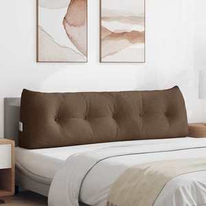 vidaXL Perna pentru spate Maro 160 x 24 x 50 cm țesătură imagine