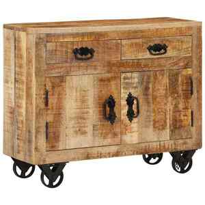 vidaXL Dulap, 80x30x65 cm, lemn masiv de mango brut imagine