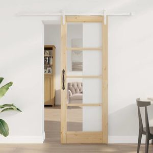 vidaXL Ușă glisantă ORKDAL natural 73, 5 x 198, 5 cm imagine