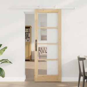 vidaXL Ușă glisantă ORKDAL natural 73, 5 x 198, 5 cm imagine
