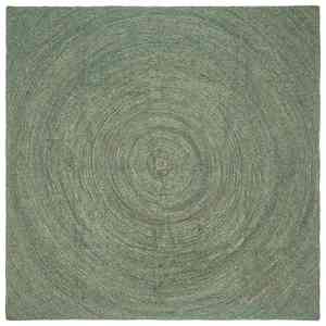 vidaXL Covoare de zonă Verde măsliniu 240 x 240 cm Iută imagine