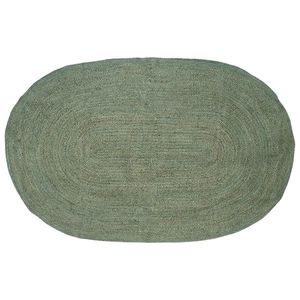 vidaXL Covoare de zonă Verde măsliniu 152 x 245 cm Iută imagine