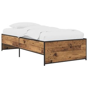 vidaXL Cadru de pat Lemn vechi 80 x 200 cm Lemn prelucrat imagine