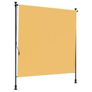 vidaXL Jaluzea Rulou de Exterior Nisipiu 150 x 270 cm imagine