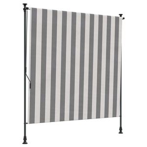 vidaXL Jaluzea Rulou de Exterior Antracit și Alb 120 x 270 cm imagine