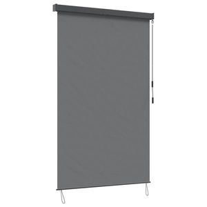 vidaXL Rulou textil Gri deschis 120 x 250 cm Țesătură și Aluminiu imagine