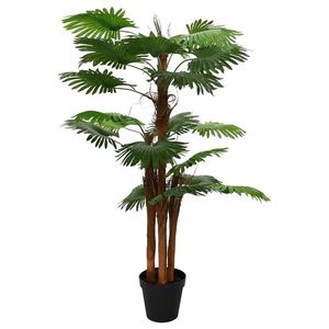 vidaXL Palmier Artificial cu Frunze Verde 60 x 25 x 170 cm imagine