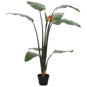 vidaXL Plantă Artificială Strelitzia Verde 70 x 18 x 155 cm imagine